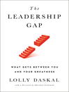 Cover image for The Leadership Gap